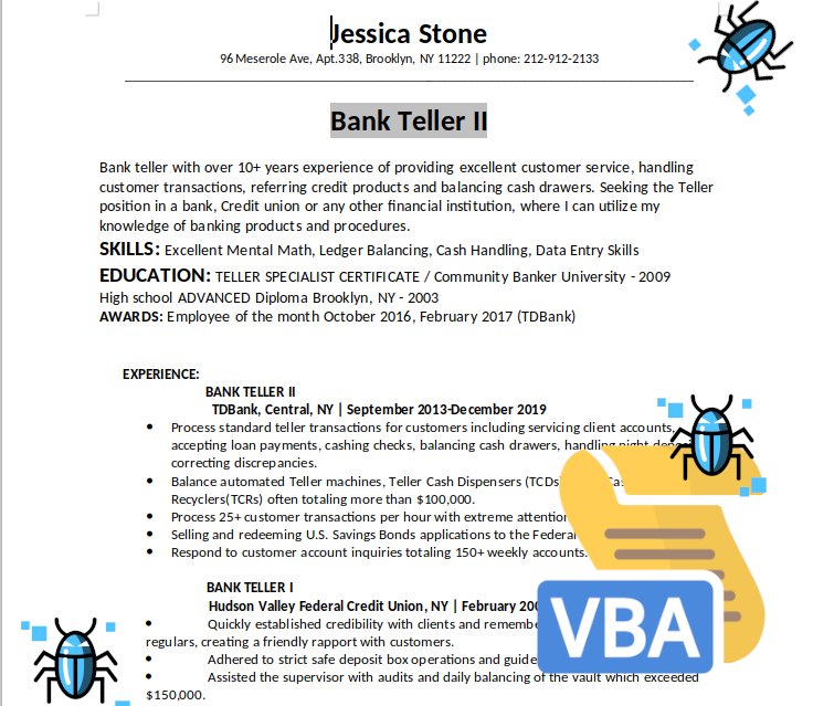Alerta!! una hoja de vida sospechosa| Análisis de Macros Maliciosas en Documentos de Office